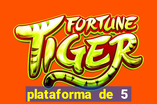 plataforma de 5 reais fortune tiger